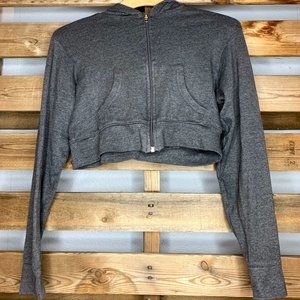 Gray Cropped Jacket
